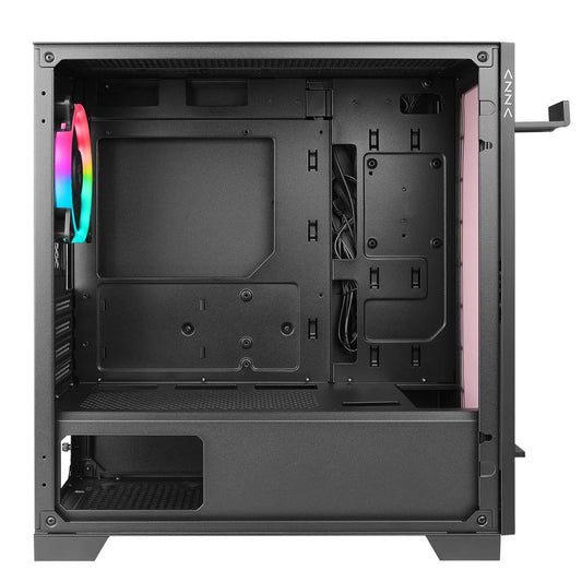 ِAZZA ELISE - Micro-ATX PC Case - Black