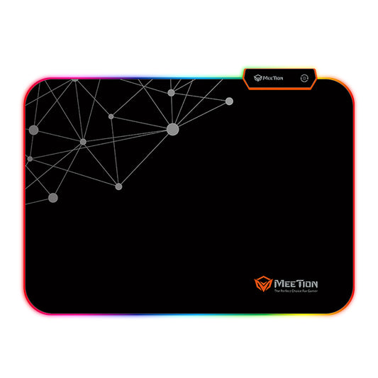 MEETION Rubber Led RGB Gaming Mouse Pad - PD120 - Black