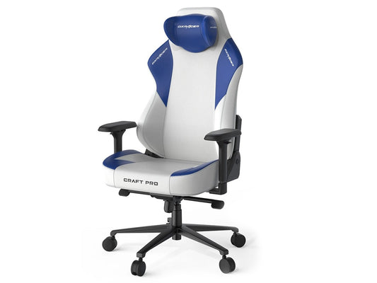 DXRacer Gaming Chair Craft Pro Classic - White/Blue