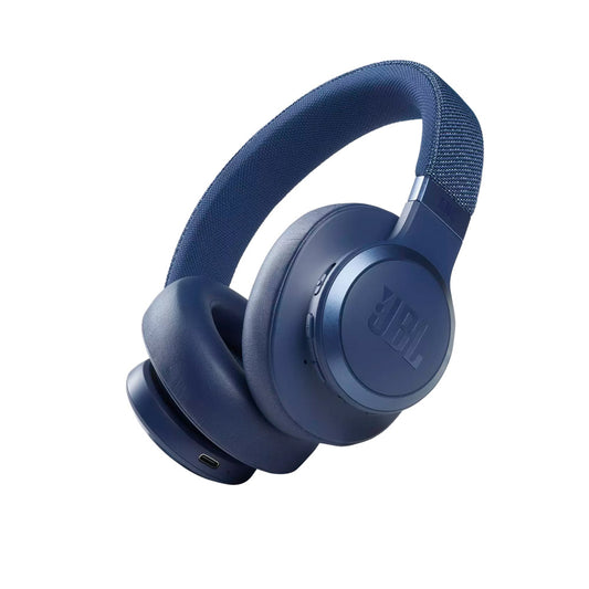 JBL LIVE 660NC Wireless Over-Ear Noise Cancelling Headphones - Blue