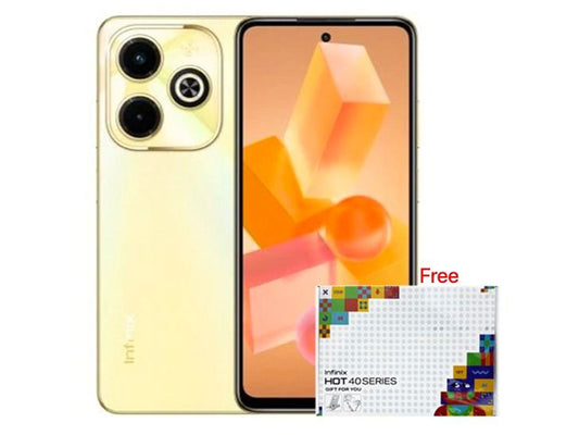 Infinix HOT 40i - 128GB - 4GB - Mobile Phone - Horizon Gold