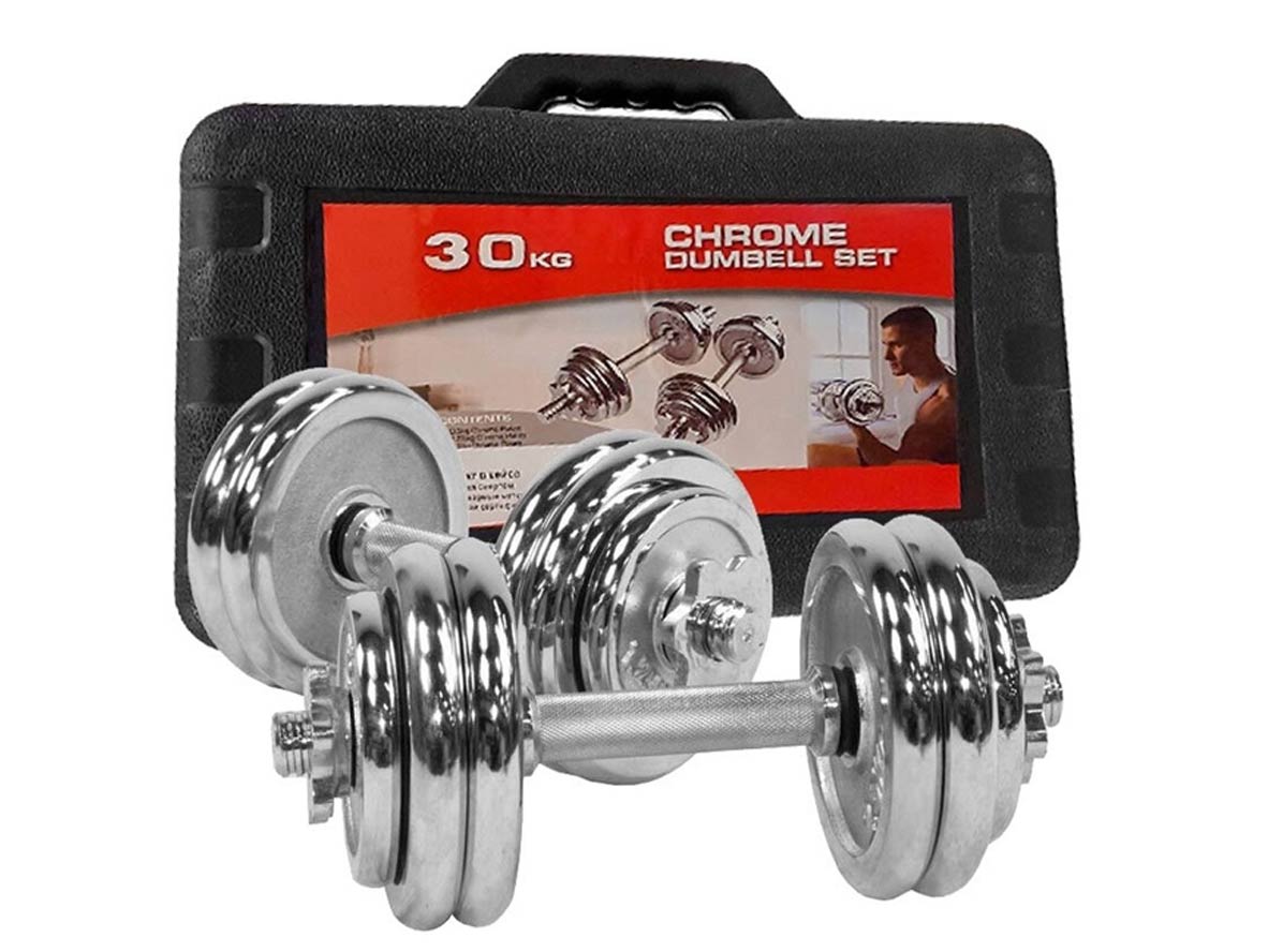 ان اتش اية مجموعة الدمبل 30 كجم