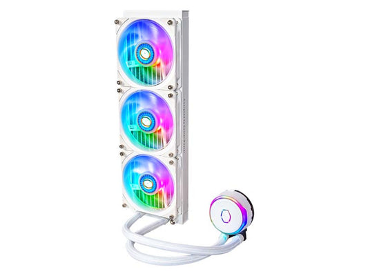 Cooler Master PL360 Flux ARGB CPU Liquid Cooler - White