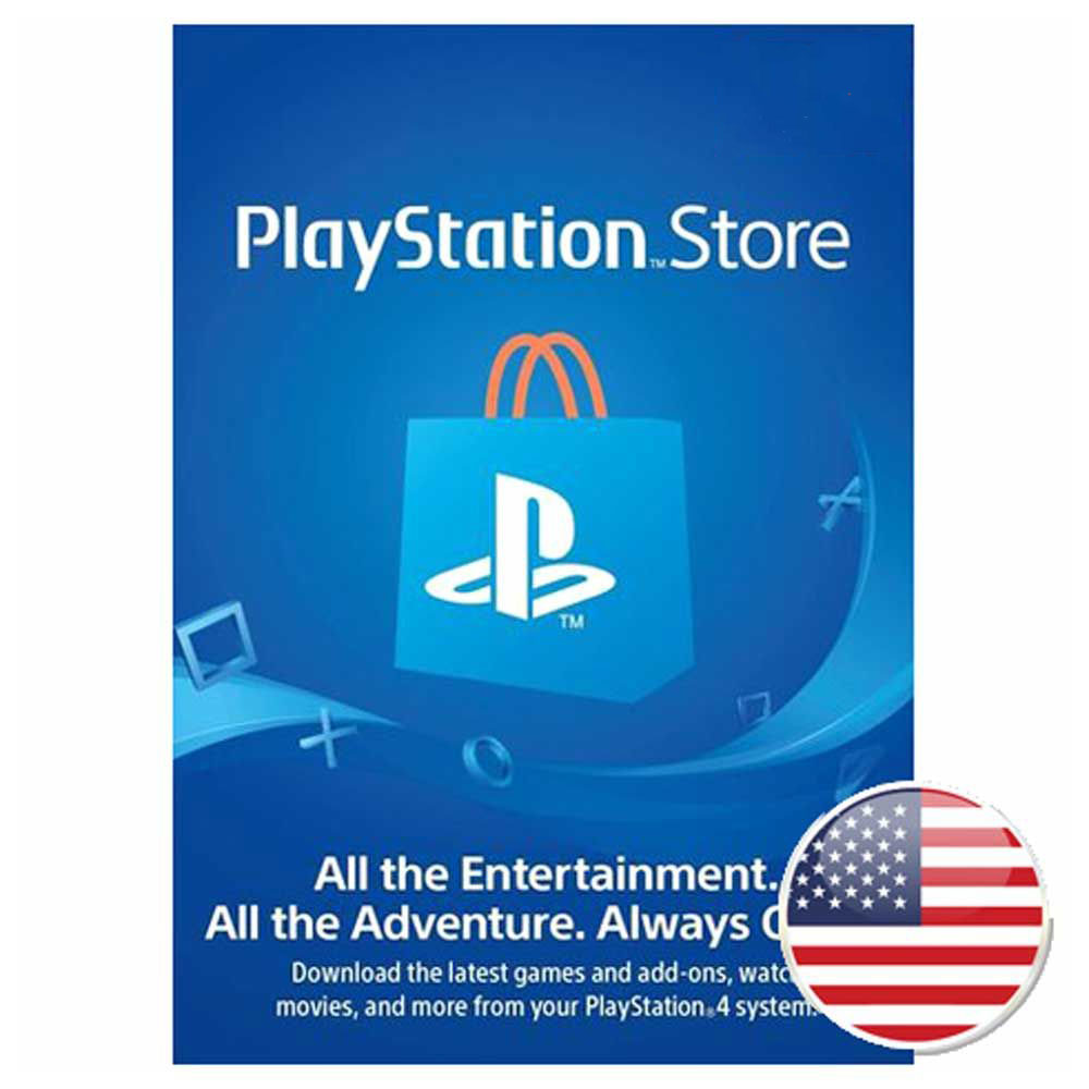 PSN Gift Cards - USA 100 USD