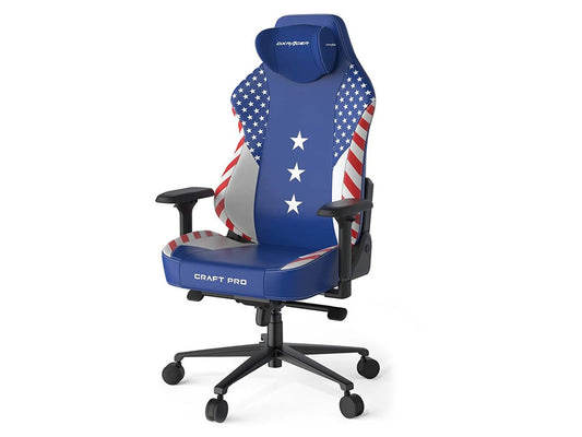 DXRacer Gaming Chair Craft Pro Dream Team - Blue/White