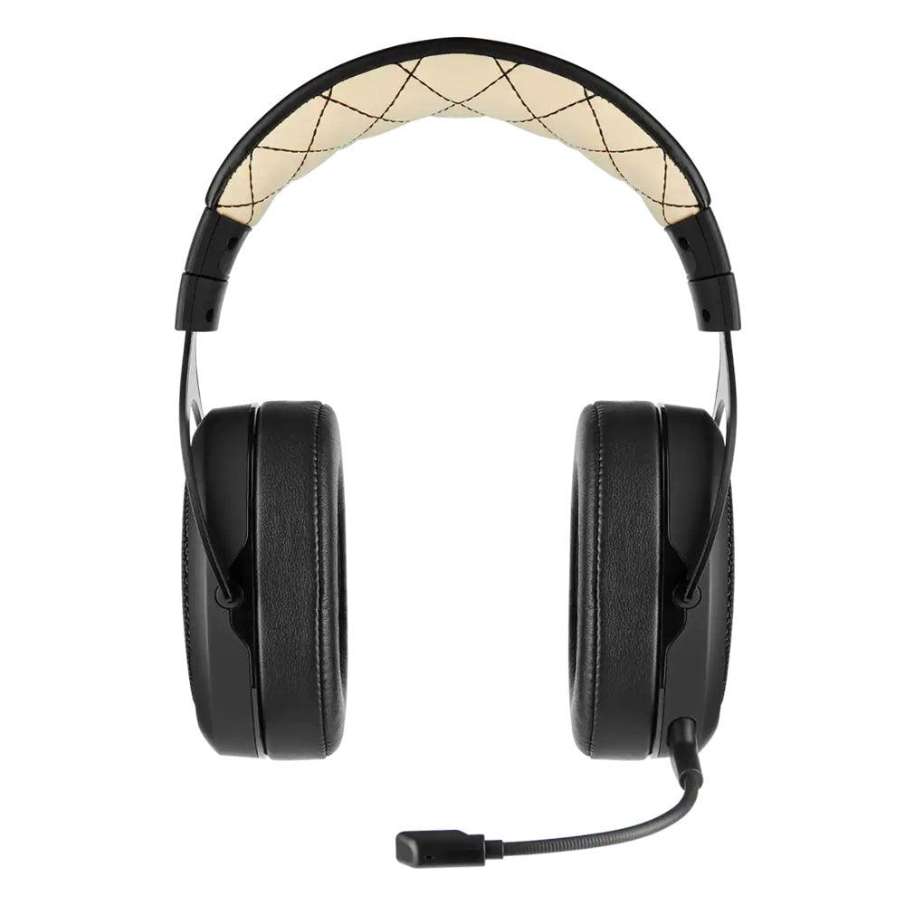 Corsair HS70 PRO WIRELESS Gaming Headset - Cream (EU) - Zayoom