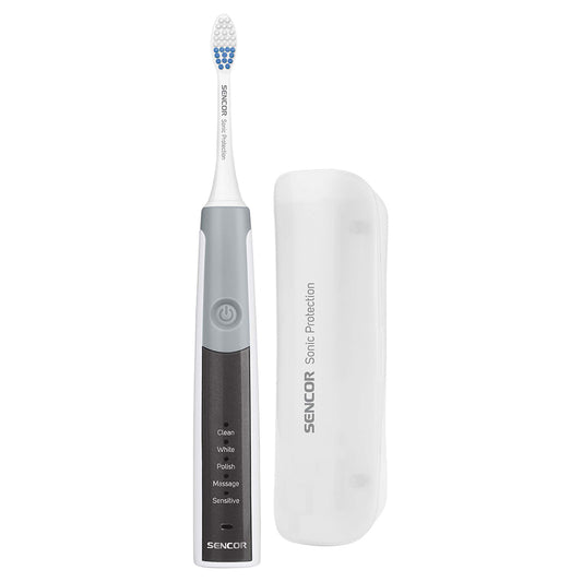 Sencor SOC 2200 Electric Sonic Rechargeable Toothbrush - Grey