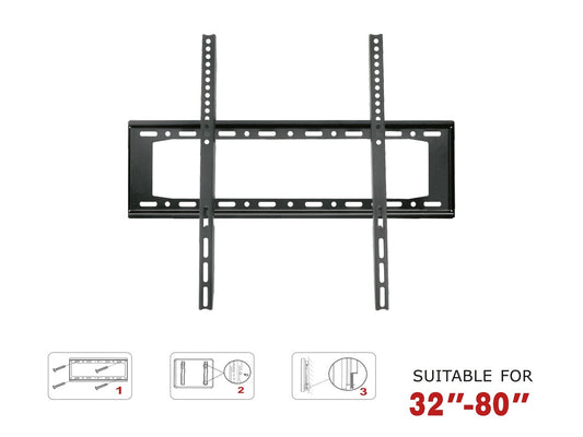 NHE EZ TV Wall Mount Fits 32 To 80 Inch TVs