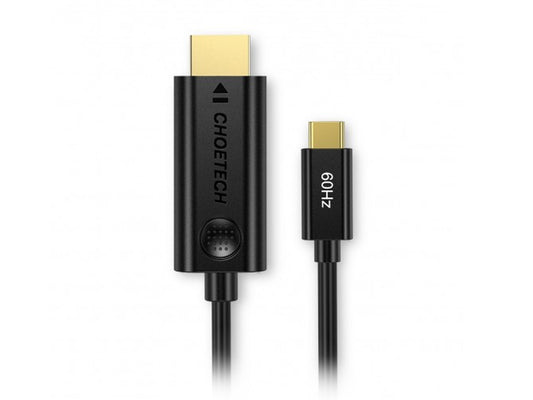 Choetech USB Type-C To HDMI Cable 1.8M - Black