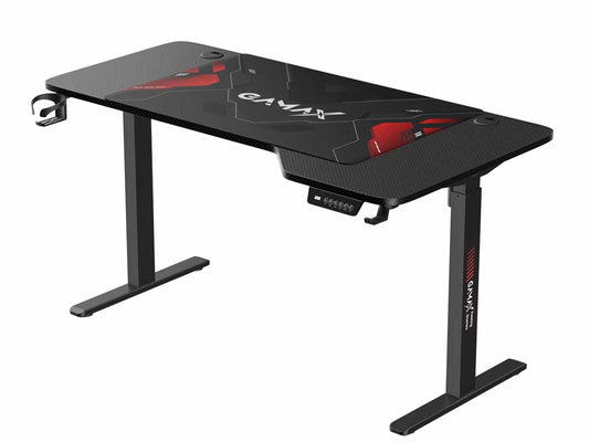 Gamax HA-04 Hydraulic L-Shaped Gaming Desk - Right Side - Zayoom