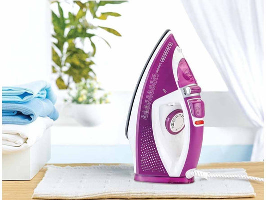 BLACK+DECKER MPP+ Steam Iron with Auto Shutoff and Ceramic Soleplate - 2400W