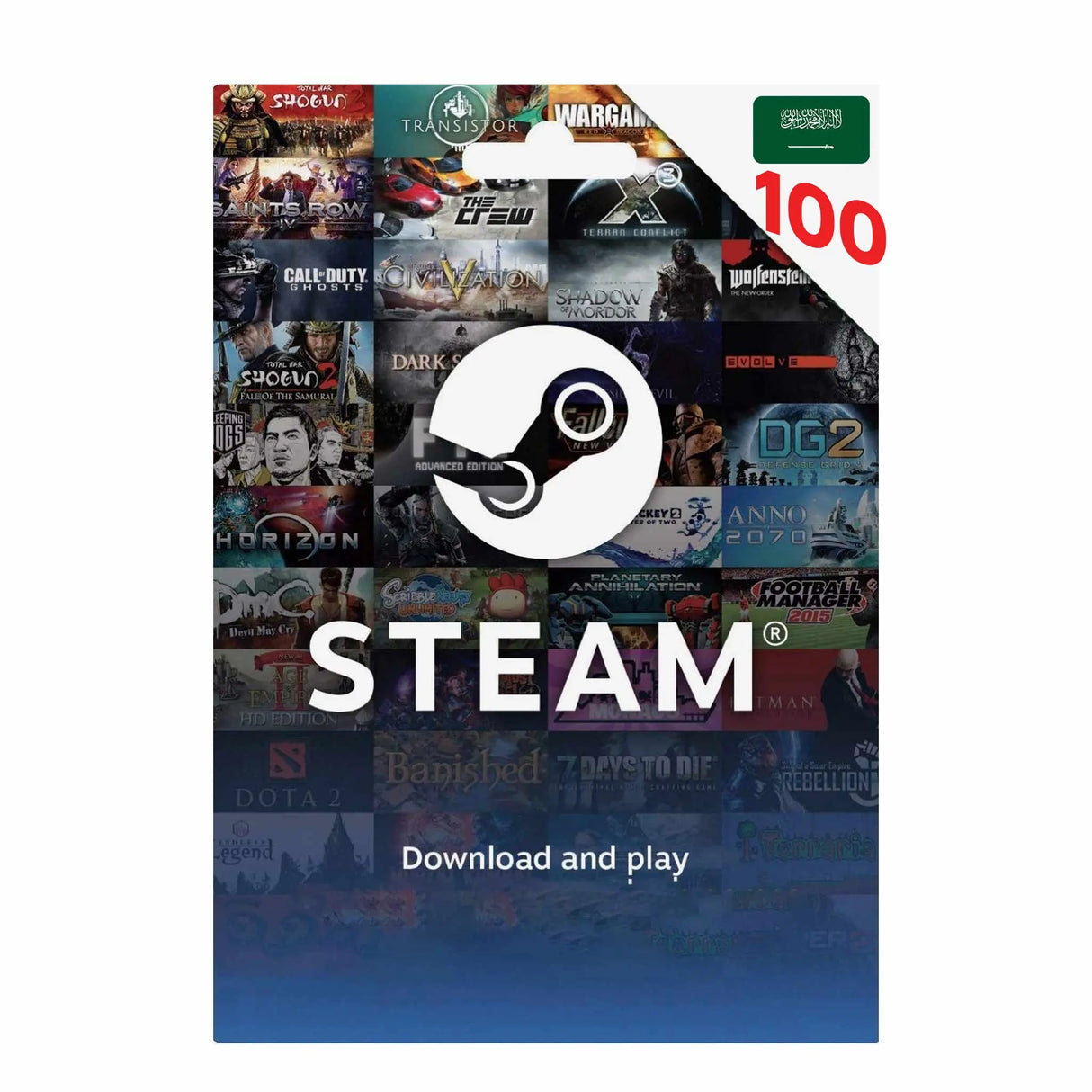 Steam 100 KSA