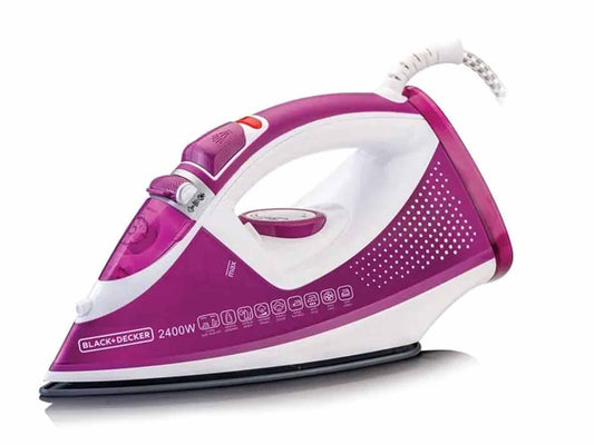 BLACK+DECKER MPP+ Steam Iron with Auto Shutoff and Ceramic Soleplate - 2400W