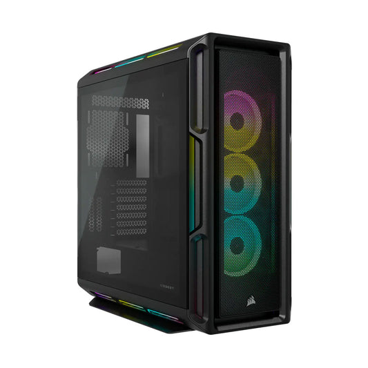 Corsair iCUE 5000T RGB Tempered Glass Mid-Tower ATX PC Case - Black