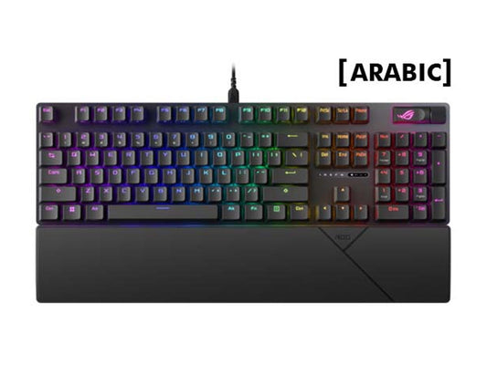 ASUS ROG Strix Scope II NX Switch - RGB Wired Mechanical Gaming Keyboard - Black - Arabic layout