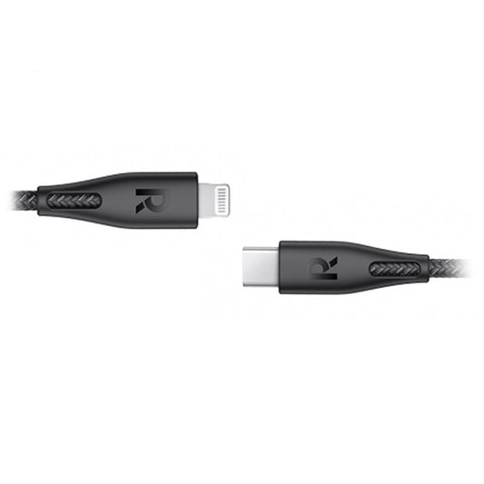 RAVPower - Rp-Cb1018BK -Type-C-To-Lightning - Cable - 2M - Nylon - Black