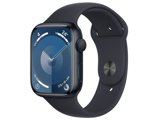 Apple Smart Watch Series 9 GPS 41mm Midnight Aluminium Case With Midnight Sport Band S/M