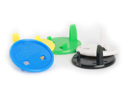 Terminator Multi Adaptor Safety Plug With Hole - Mix Color