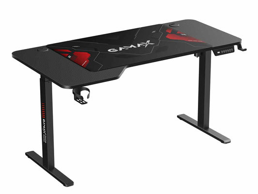 Gamax HA-04 Hydraulic L-Shaped Gaming Desk - Left Side - Zayoom