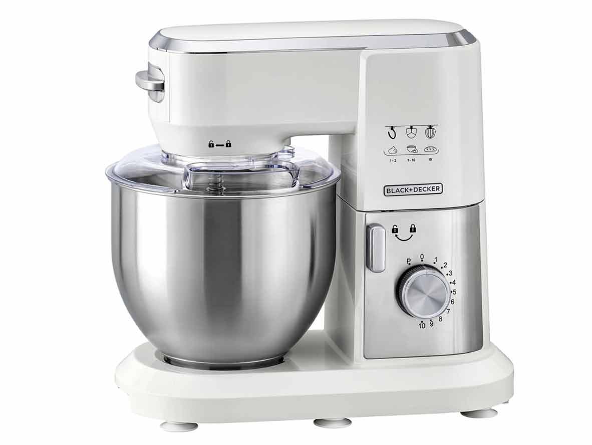 BLACK+DECKER Multifunction Stand Mixer Kitchen Machine 6L - 10 Speed - 1000W - Zayoom