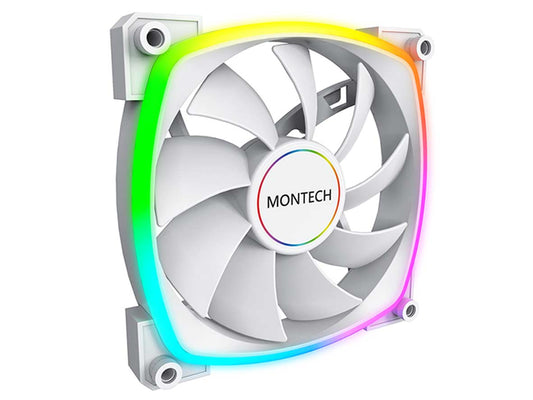 Montech AX140 PWM- PC Fan - White