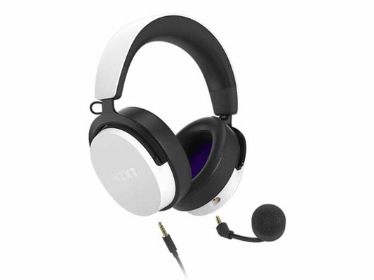 NZXT Relay Hi-Res Wired Gaming Headset - White