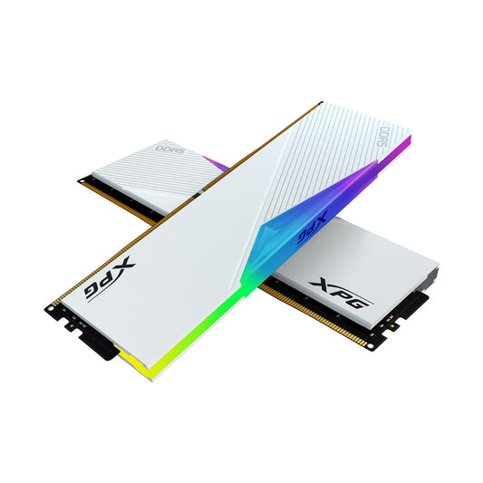 XPG Lancer 32GB (2X16GB) 6000MHz RGB DDR5 Memory RAM - White