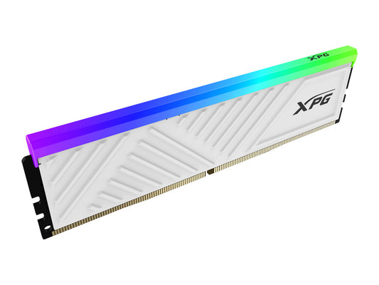 ADATA SPECTRIX D35G DDR4 - Speed 3200MT/s - 8GB RGB Memory - Single Pack - Memory RAM - White