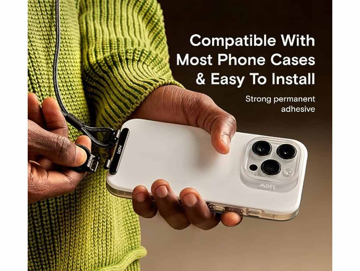 موفت حبل طويل قابل للتعديل - أسود