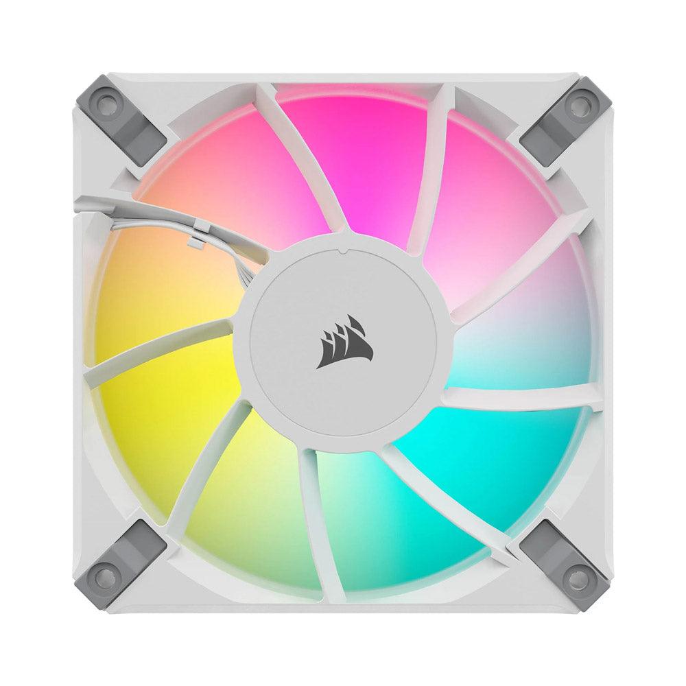 Corsair iCUE AF120 RGB ELITE 120mm PWM Triple Fan Kit White – Zayoom