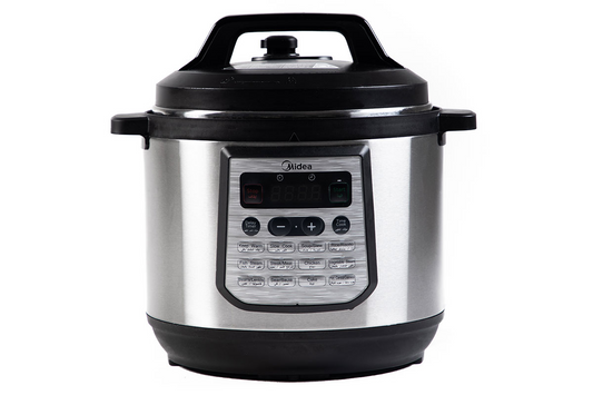 Midea Pressure Cookers 6 Liters - Black/Silver