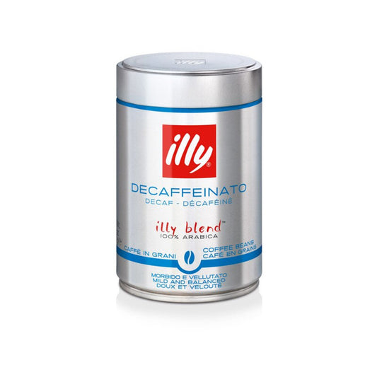 illy Whole Bean Decaffeinated Classico Coffee - 250g