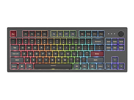 Montech Mkey TKL Darkness Mechanical Keyboard- Yellow Switch