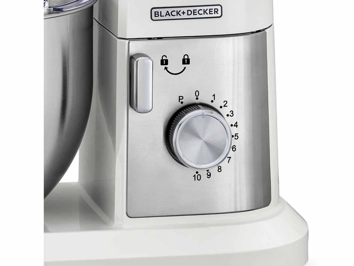 BLACK+DECKER Multifunction Stand Mixer Kitchen Machine 6L - 10 Speed - 1000W - Zayoom