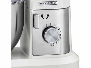 BLACK+DECKER Multifunction Stand Mixer Kitchen Machine 6L - 10 Speed - 1000W - Zayoom