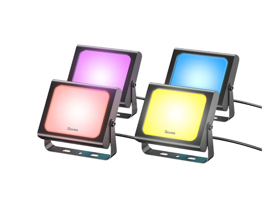 Govee RGBICWW LED Smart Flood Lights