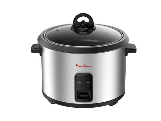 Moulinex Easyrice Rice Cooker Modern Stainless Steel 1.8 Liter - 700W