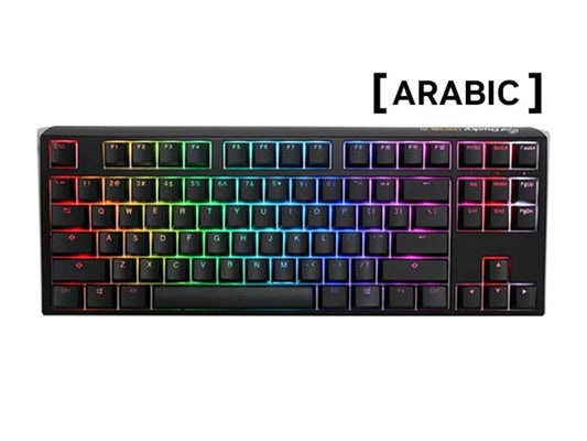 داكي وان 3 TKL - لوحة مفاتيح ميكانيكية سلكية RGB الساخن مبادلة ذات مفتاح أزرق - أسود كلاسيكي - تخطيط AR