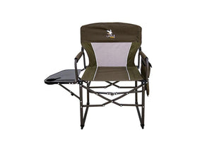 Alaysh Foldable Aluminim Chair - With Side Table and Oily Pockets - Zayoom