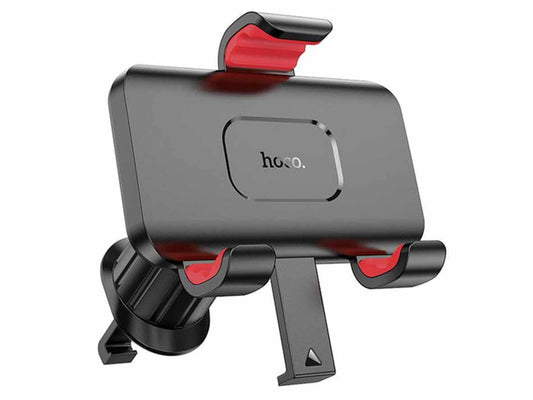 HOCO H21 Dragon Automatic Clamp Car Holder Air Outlet - Black / Red