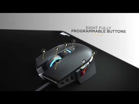 Corsair M65 RGB ELITE Tunable FPS Gaming Mouse