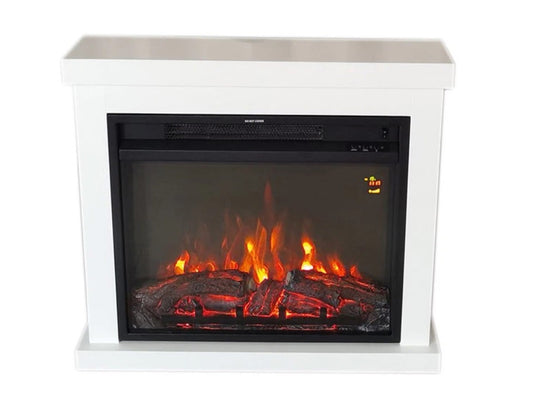 Orca Real Hollow Flame Effect Fireplace Heater - 2000W