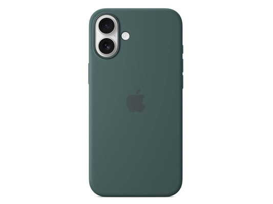 Apple iPhone 16 Plus Silicone Case With MagSafe - Lake Green