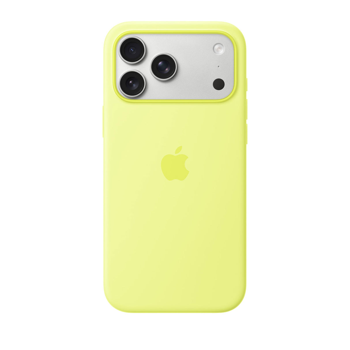 Apple iPhone 17 Pro Max Silicone Case With MagSafe - Neon Yellow
