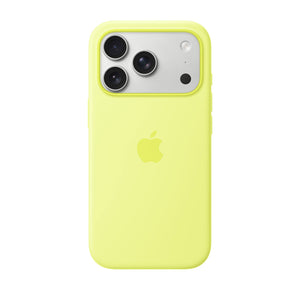 Apple iPhone 17 Pro Silicone Case With MagSafe - Neon Yellow