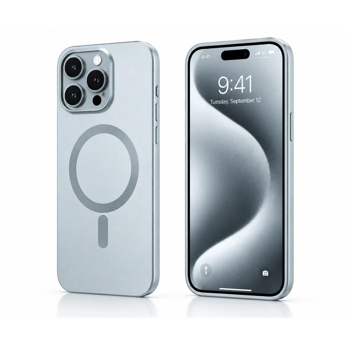 iPhone 14 Pro Max Silicon Case - Silver