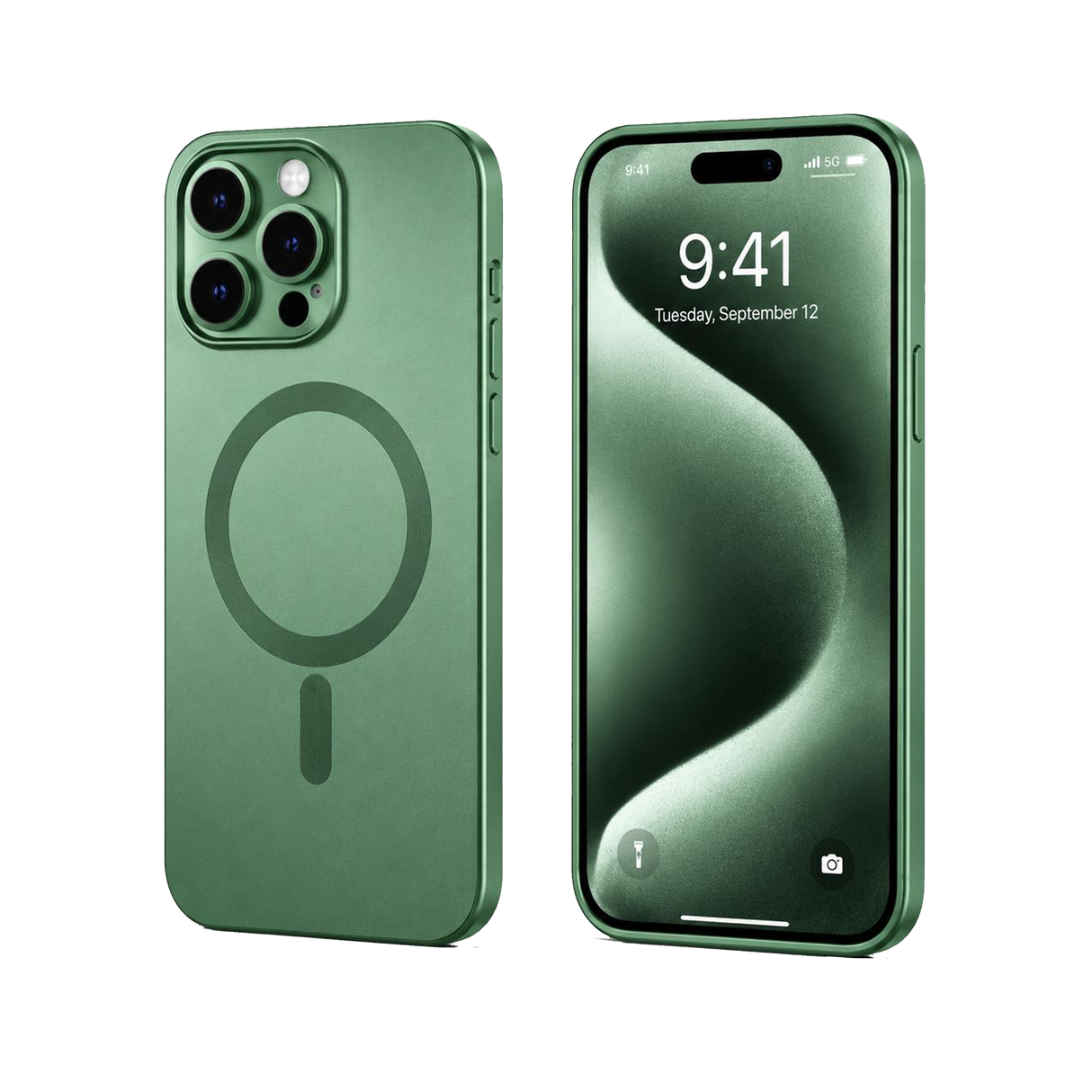 iPhone 14 Pro Max Silicon Case - Green