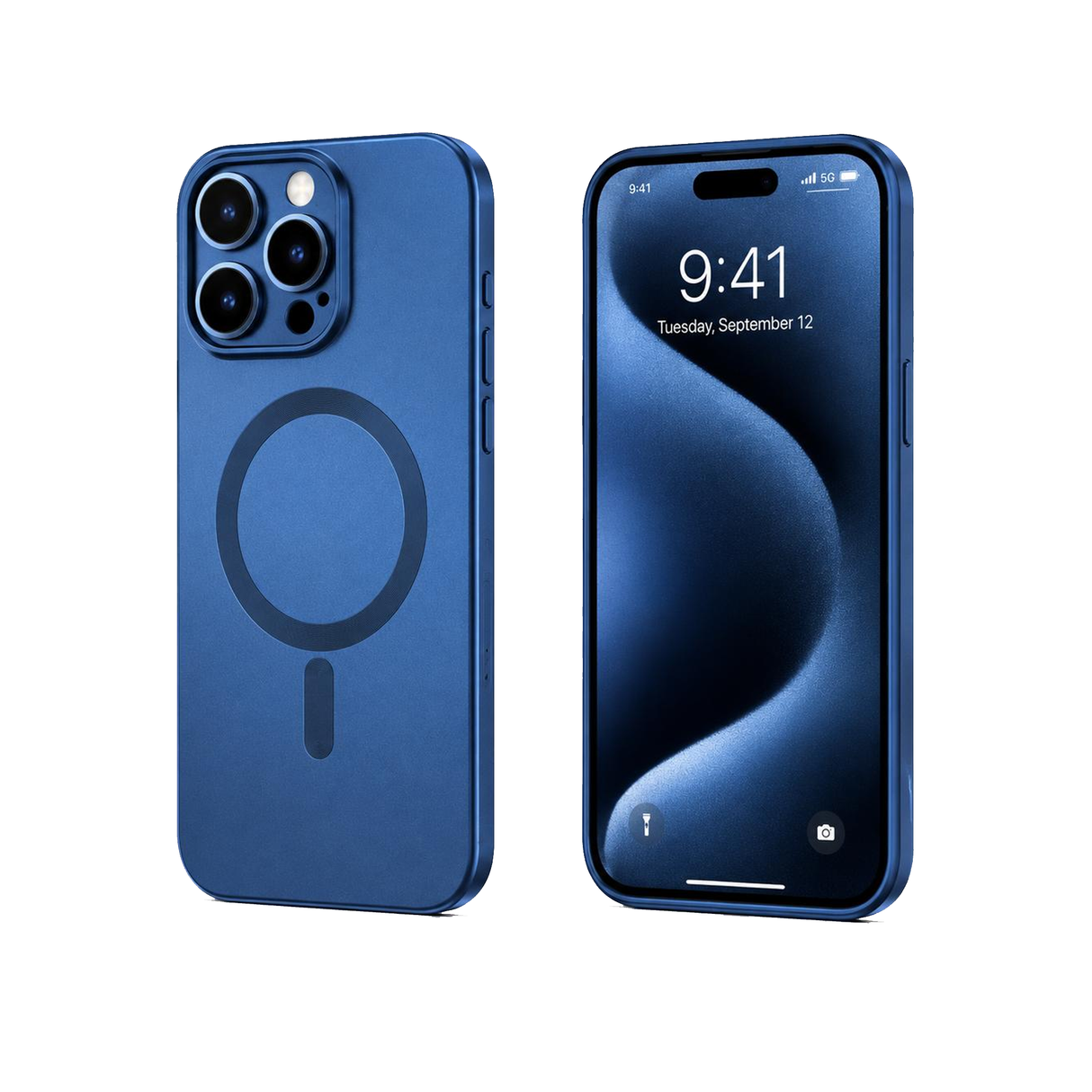 iPhone 14 Pro Max Silicon Case - Blue