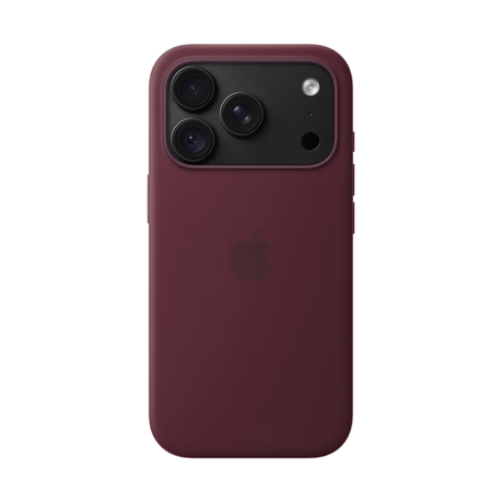 Apple iPhone 18 Pro Max Silicone Case with MagSafe - Burgundy