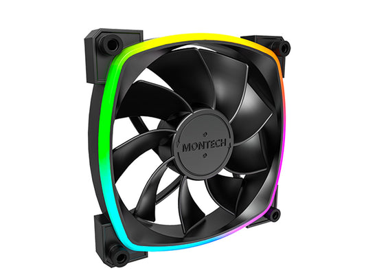 Montech RX120 PWM- PC Fan - Black